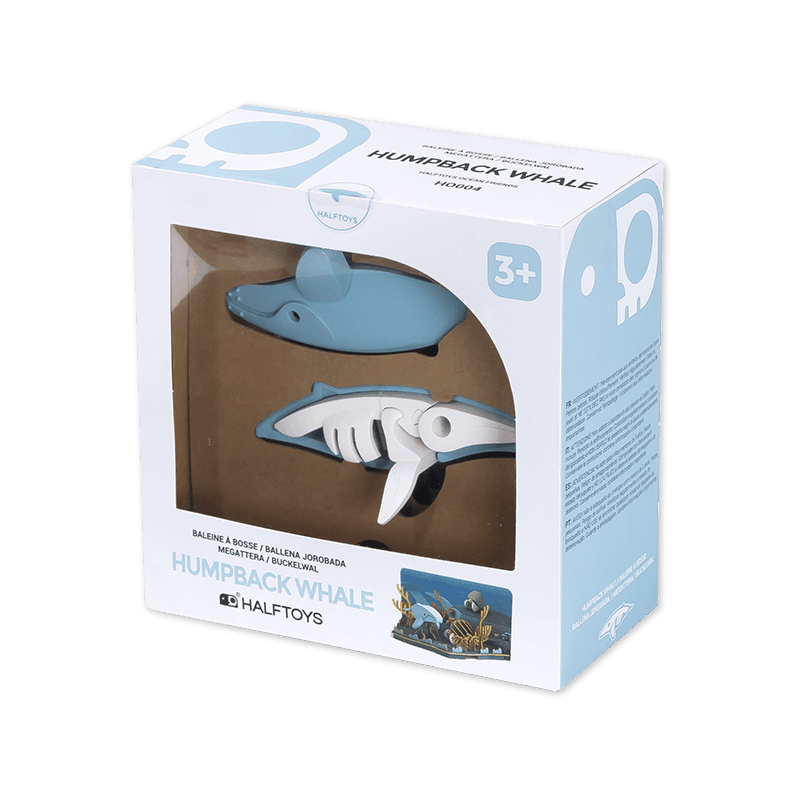 HalfToys Humpback Whale 3D puzzle