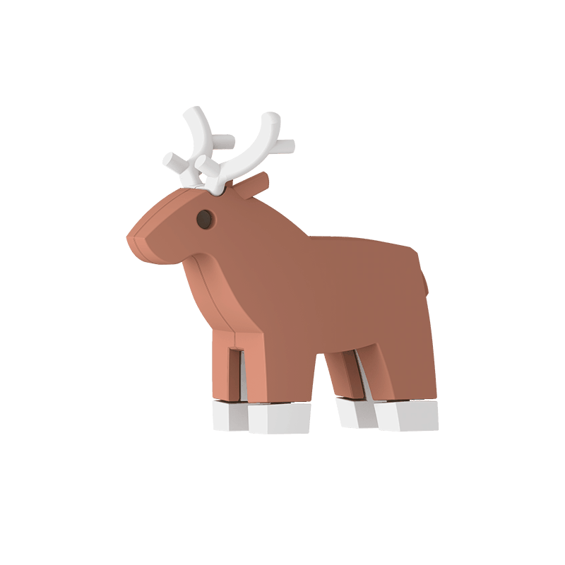 HalfToys Reindeer 3D puzzle