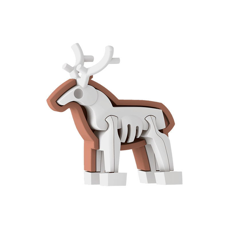 HalfToys Reindeer 3D puzzle