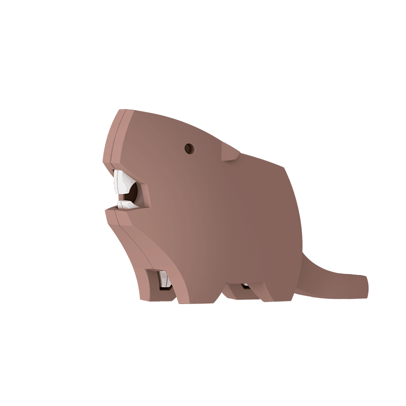 HalfToys Beaver 3D puzzle