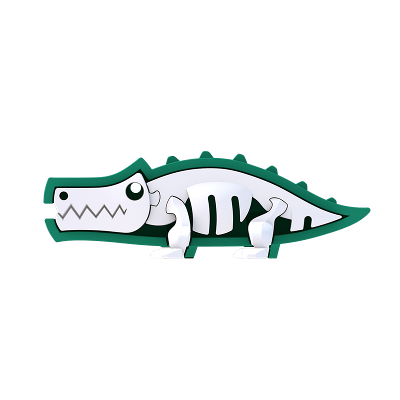 HalfToys Corcodile 3D puzzle